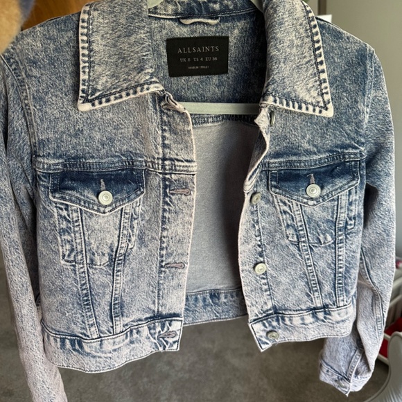 AllSaints Denim Jacket - Picture 2 of 5